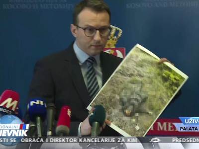  Petar Petković pokazao fotografiju Bojana ubijenog u Banjskoj 