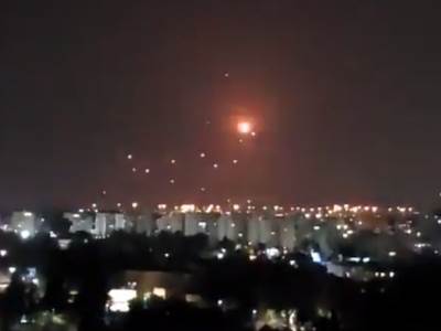  Stravičan snimak, sve blješti na nebu iznad Tel Aviva  