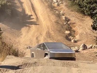  Tesla Cybertruck off-road sposobnosti 