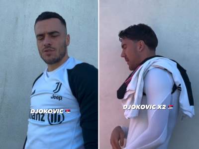  Fudbaleri Juventusa podržali Đokovića 