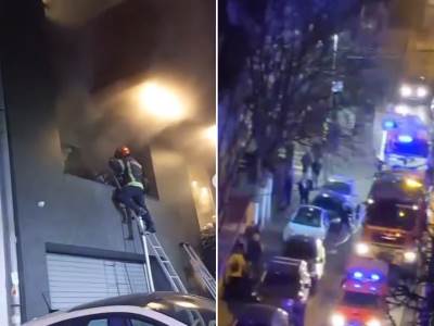  Pozar u stanu na Zvezdari 