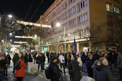  U Beogradu je danas održan 10. po redu protest koalicije "Srbija protiv nasilja" 