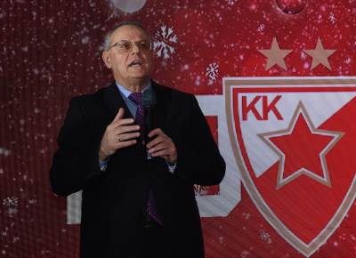  Predsjednik KK Crvena zvezda govorio o skandiranjima na utakmici protiv Studentskog centra 
