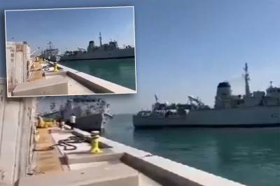 Ratni brod Кraljevske mornarice vredan više miliona eura udario je u četvrtak u drugi britanski brod 
