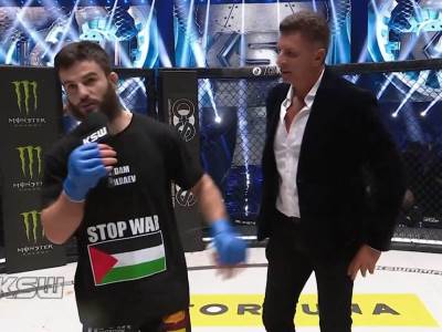  MMA borac Adam Soldajev nakon meča iznio svoje mišljenje o ratu između Izraela i Palestine 