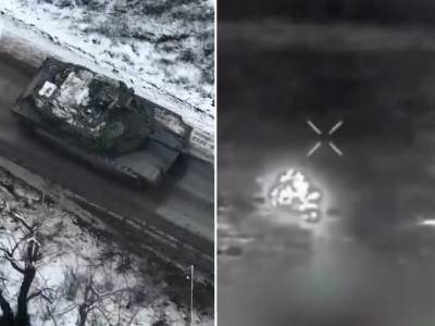  Ruska vojska uništila prvi američki tenk u Ukrajini 