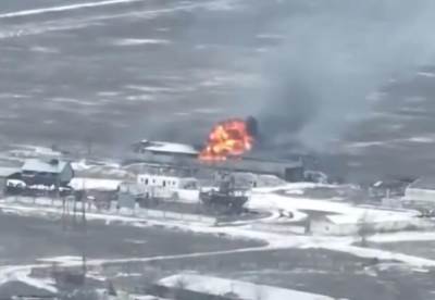  Ukrajinski dron napao je danas sjedište ruske Federalne službe bezbjednosti 