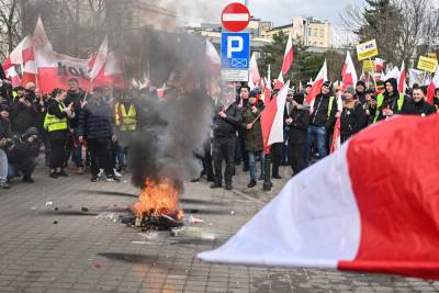  Poljoprivrednici u Poljskoj izazvali nerede na ulicama  