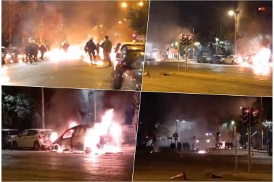  Sukob grčkih studenata i policije u Atini 