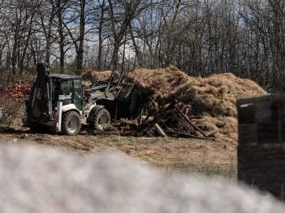 U Niksicu grom zapalio sijeno    U Niksicu grom zapalio sijeno