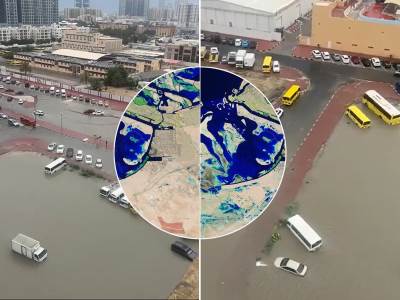  NASA objavila satelitske snimke poplava u Dubaiju 