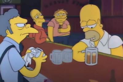  Leri Barflaj potpuno neočekivano preminuo u Moovom baru u 35. sezoni Simpsonovih 