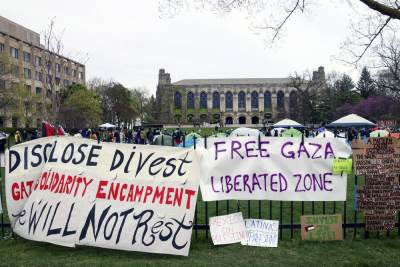 Demonstracije u SAD protiv rata u Gazi 