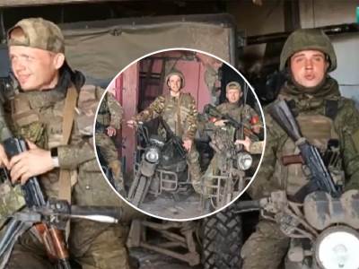  ruski vojnici na motorima 