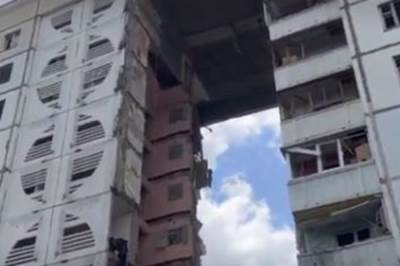  Jezive scene iz Belgoroda, granatiranjem prepolovljena zgrada, ima povrijeđenih 