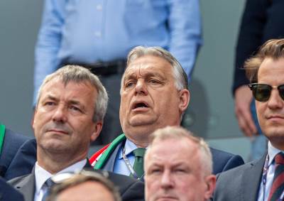  Viktor Orban gleda fudbalski meč 