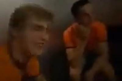  Snimak avijaca Holandije iz pritvora dok gledaju utakmicu 