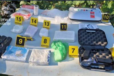 Andrijašević pobjegao nakon što su kod njega pronašli dva kg kokaina   Andrijašević pobjegao nakon što su kod njega pronašli dva kg kokaina