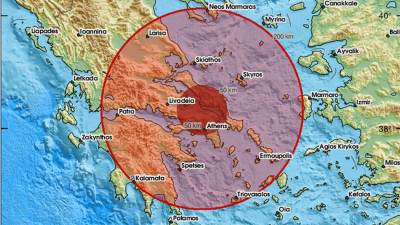  Snažan zemljotres pogodio je Grčku večeras 