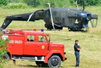  Srusio se helikopter Bosne i Hercgovine  