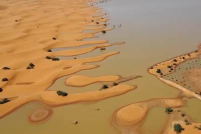 snimci poplave u Sahari   snimci poplave u Sahari