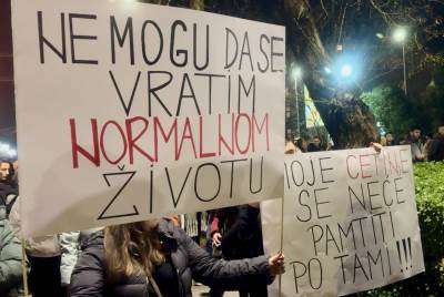  Protest Podgorica 05.01.2025. 