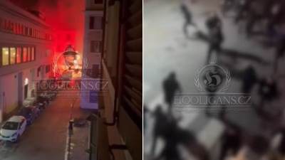  Velika tuča navijača Lacija i Real Sosijedada dogodila se u Rimu 