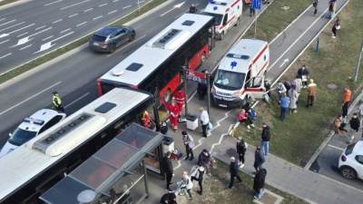  Povrijeđeno 20 osoba u strašnoj nesreći u Beogradu 