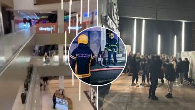  Požar u tržnom centru Ušće na Novom Beogradu 