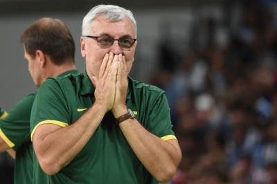   Litvanski trener likuje poslije trijumfa Žalgirisa u Beogradu 