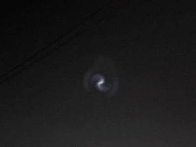 Spirala na nebu iznad Prijedora   Spirala na nebu iznad Prijedora