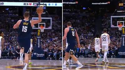   Jokić pogodio nemoguć šut 