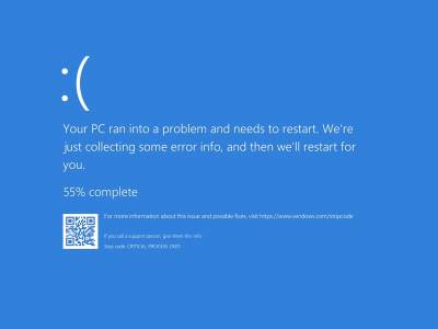  microsoft promijenio plavi ekran 