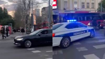   Povrijeđen policajac, uhapšen vozač  