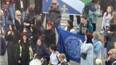  Protest studenata u blokadi u Novom Pazaru 