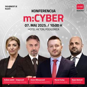  Održana m:Tel m:CYBER konferencija o bezbijednosti na internetu 