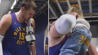  Jokić je davao intervju i čuo "tata" 