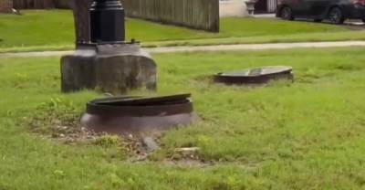  Poklopci šahtova levitiraju u vazduhu sami od sebe: Bizaran snimak prepao milione, strahuje se od najgoreg 