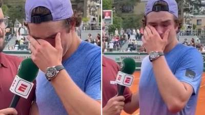  Žoao Fonseka počišćen sa terena na Rolan Garosu 