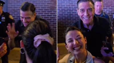  Džordž Kluni vidio Srpkinju i odmah želio da "opale" selfi: Nina ga očarala, a naši ljudi ostavili u 