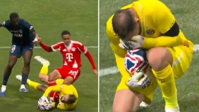 Donaruma slomio nogu Musijali, pa zaplakao   Donaruma slomio nogu Musijali, pa zaplakao