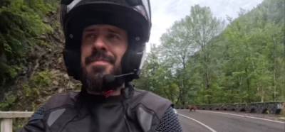  Marko Rokvić tokom vožnje motorom naletio na medvjeda 