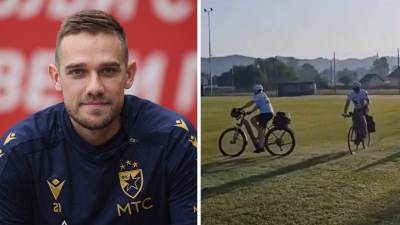  Elšnikovi roditelji biciklom dolaze na Pafos: Prelaze 500 kilometara zbog Zvezde i Lige šampiona 