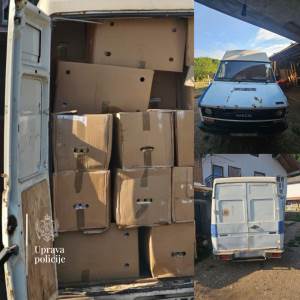  Granična policija u kombiju pronašla robu vrijednosti 6.000 eura  