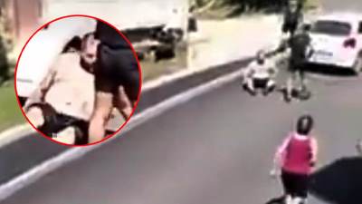  Stravično prebijanje u Užicu: Muškarca gaze i šutiraju u glavu nasred ulice 