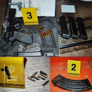  Pronađeno oružje i municija, uhapšena jedna osoba 