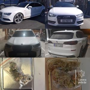  Na graničnim prelazima oduzeti automobili i narkotici, uhapšene dvije osobe 