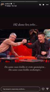   Marija nije došla na pomen Saši Popoviću, oglasila se na mrežama 