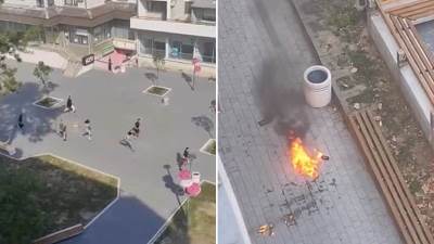  Tuča maskiranih mladića usred dana, bačen i Molotovljev koktel 