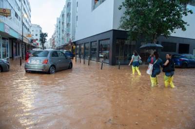  Poplavljena je Ibica nakon uragana Gabrijel 